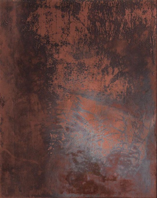 o.T. (Jordan III), 2015, Kupfer geätzt, Druckfarbe, 17 x 13,5 cm